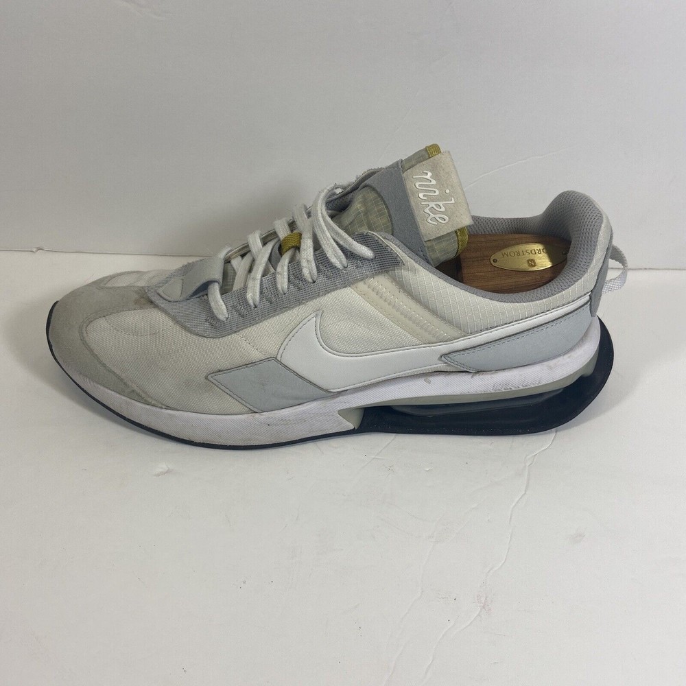 NIKE AIR MAX PRE-DAY DA4263-100 White Gray Size 13 good shape mens